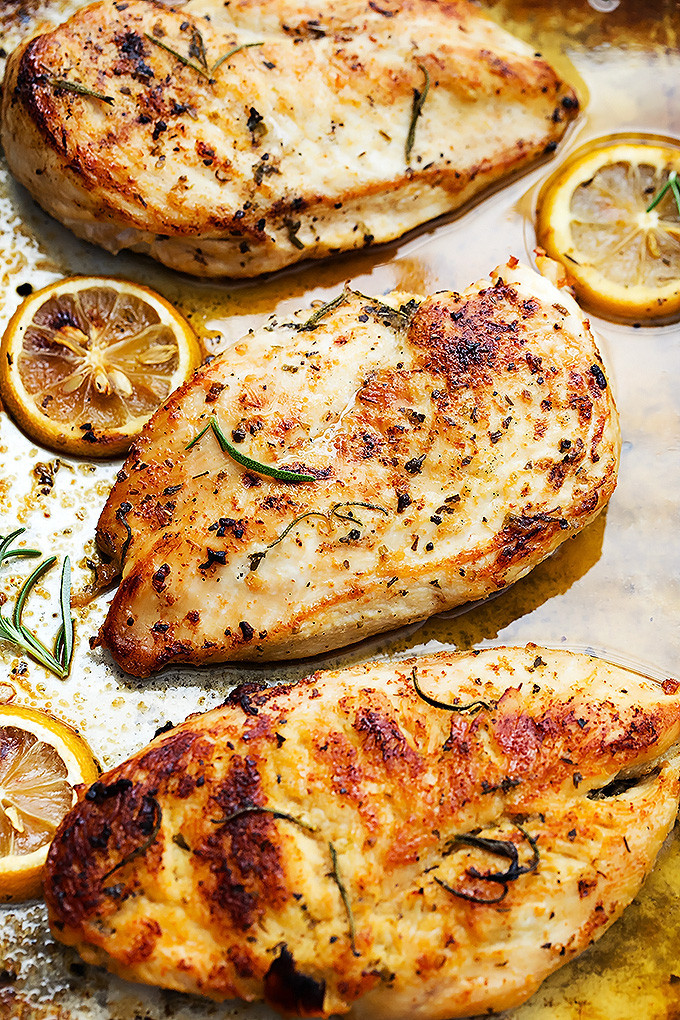 Heart Healthy Baked Chicken Recipes
 Easy Healthy Baked Lemon Chicken