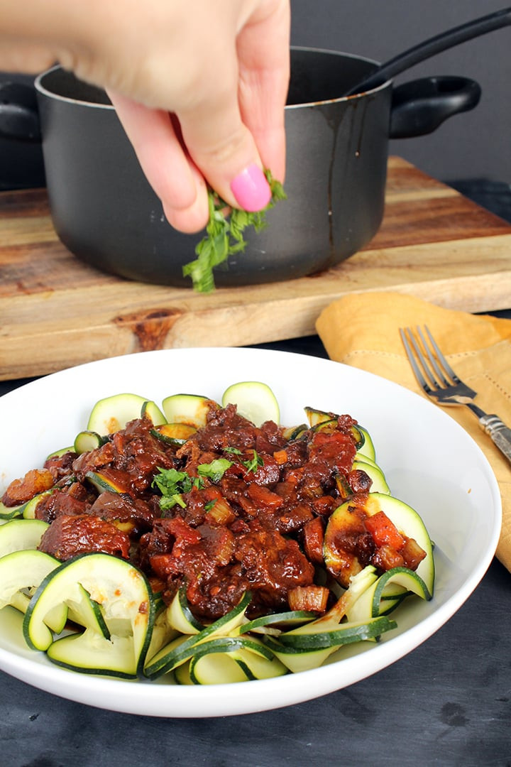 Heart Healthy Beef Stew
 Hearty & Healthy Beef Stew with Zucchini Noodles
