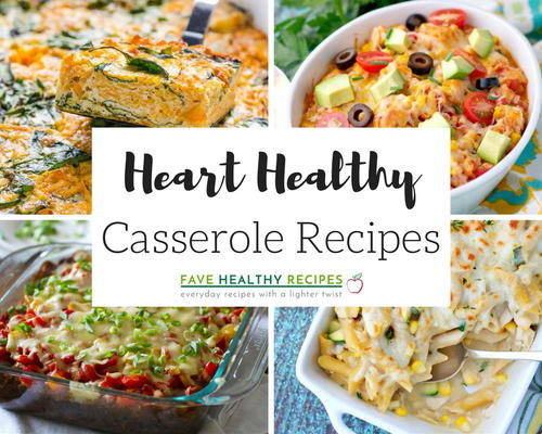Heart Healthy Breakfast Casseroles
 46 Heart Healthy Casserole Recipes