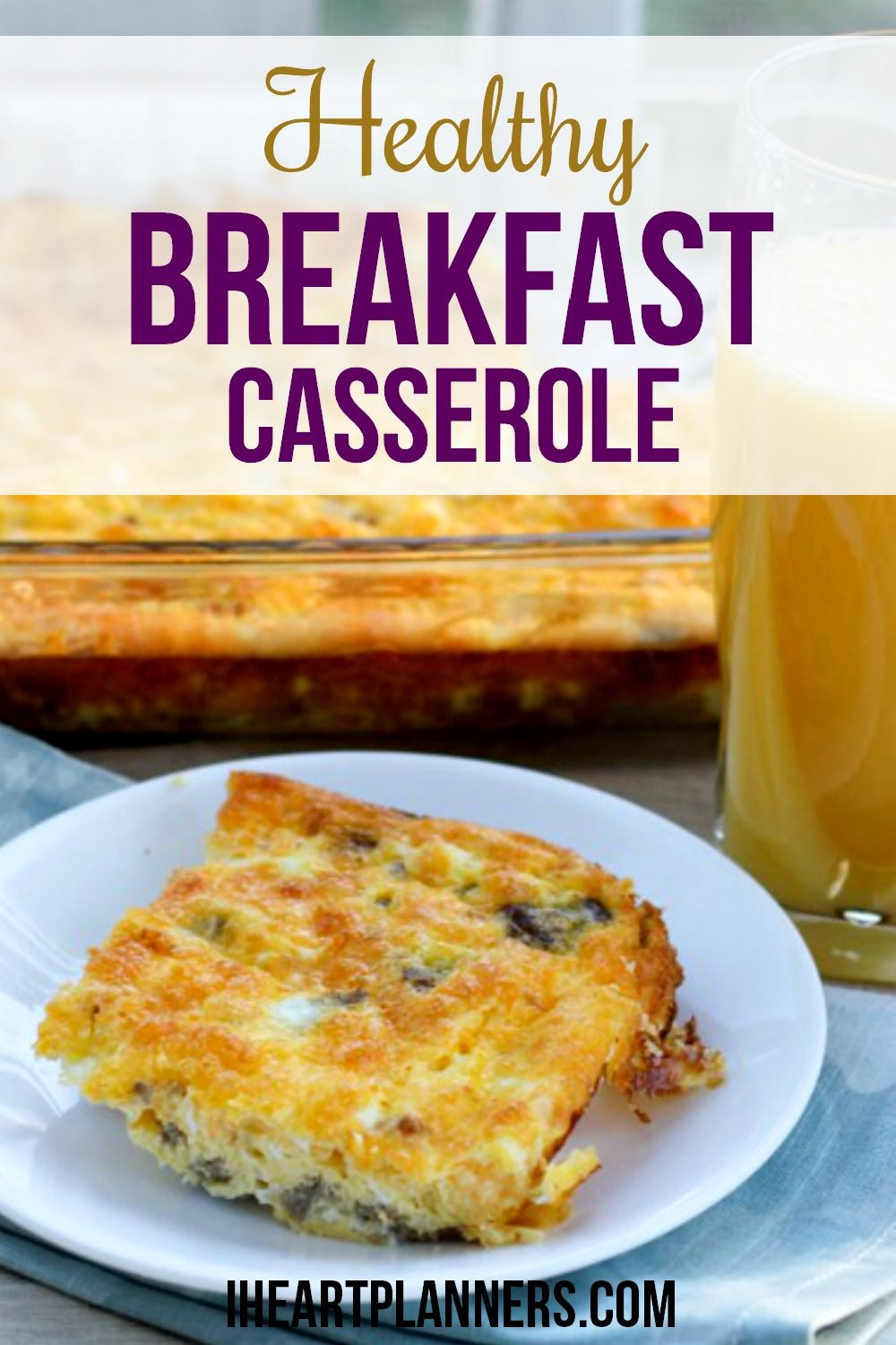 Heart Healthy Breakfast Casseroles
 Healthy Breakfast Casserole with Eggs