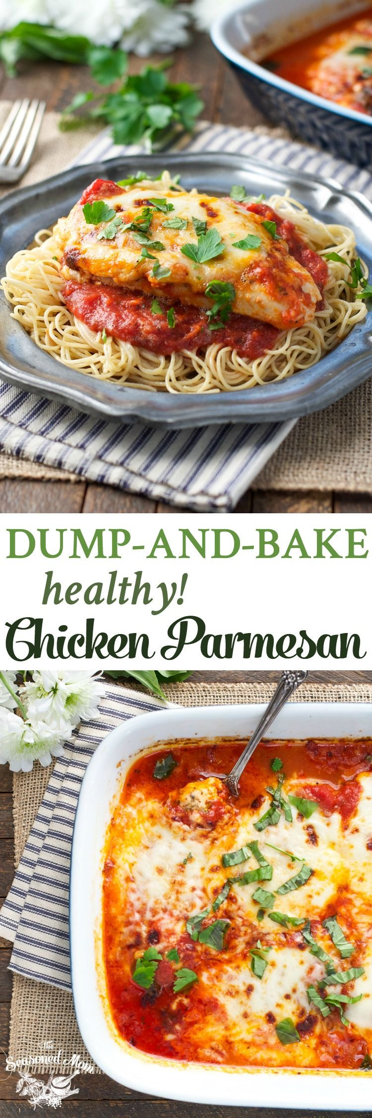 Heart Healthy Chicken Breast Recipes
 Dump and Bake Healthy Chicken Parmesan Recipe