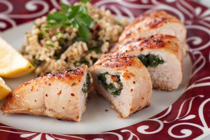 Heart Healthy Chicken Breast Recipes
 Heart Healthy Spinach And Mushroom Stuffed Chicken