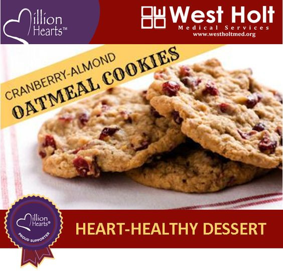 Heart Healthy Cookie Recipes
 Cranberry Almond Oatmeal Cookies Recipe