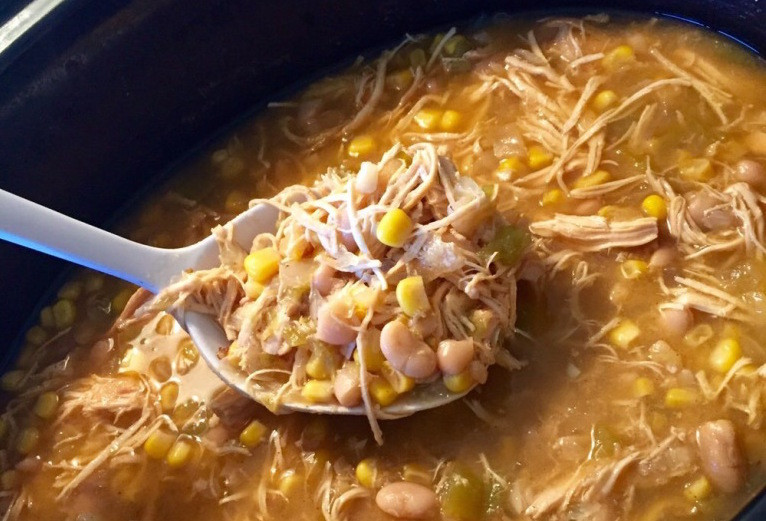 Heart Healthy Crock Pot Recipes
 Healthy Crockpot White Chicken Chili Further Food