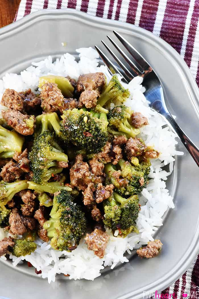 Heart Healthy Ground Beef Recipes
 Ground Beef and Broccoli