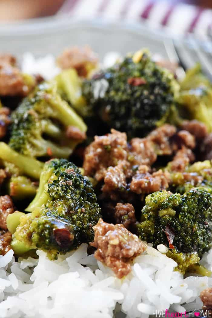 Heart Healthy Ground Beef Recipes
 Ground Beef and Broccoli