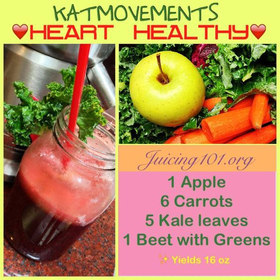 Heart Healthy Juice Recipes
 Pinterest • The world’s catalog of ideas