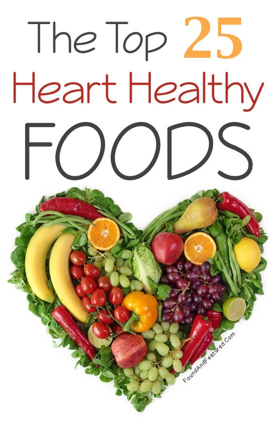 Heart Healthy Snacks On The Go
 The Top 25 Heart Healthy Foods