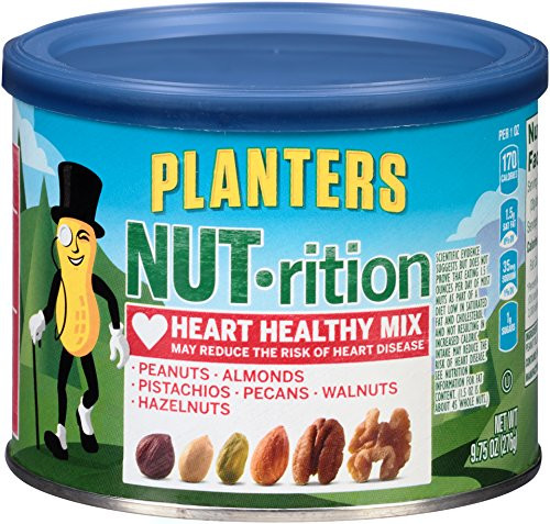 Heart Healthy Snacks To Buy
 Planters Nutrition Heart Healthy Snack Nuts Mix 3 Count