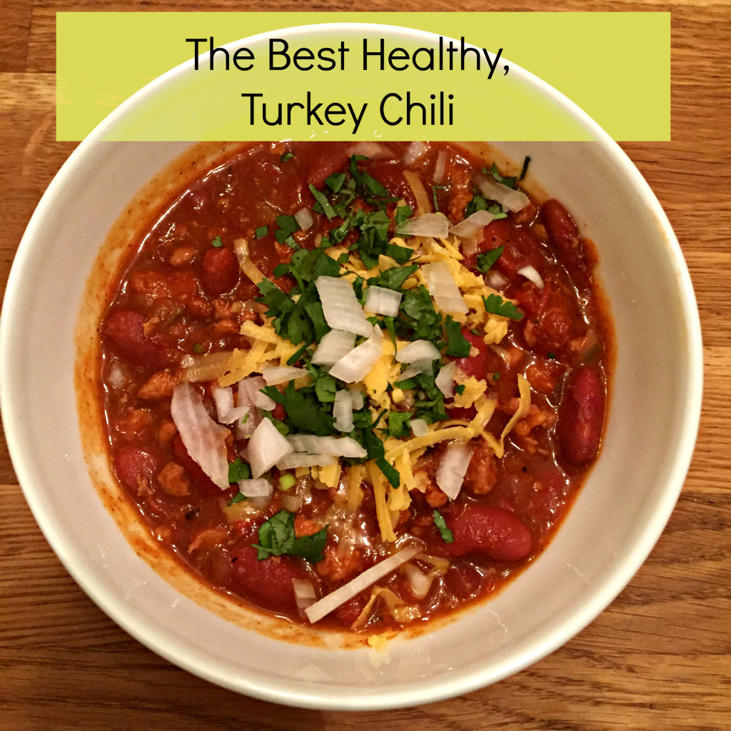 Heart Healthy Turkey Chili
 The Best Healthy Turkey Chili Recipe My Healthy Happier