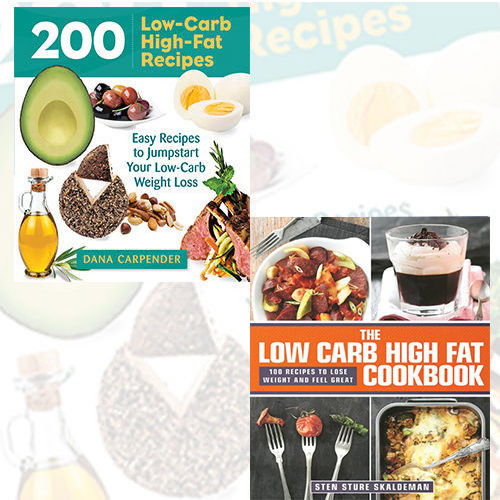 High Carb Low Fat Recipes
 Low Carb Fat Diet Recipe 2 Books Collection Set Pack 200