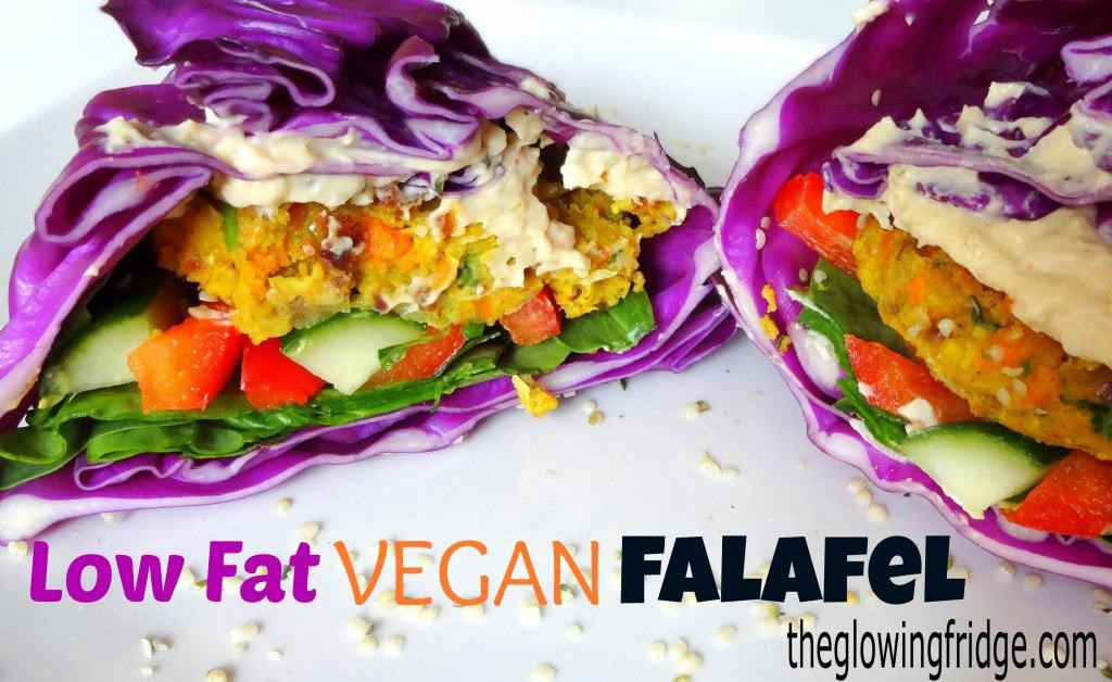 High Carb Low Fat Vegan Recipes
 Low Fat Vegan Falafel Recipe The Glowing Fridge