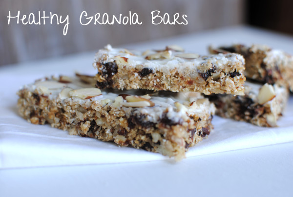 High Fiber Bars Recipes
 healthy granola bar recipe