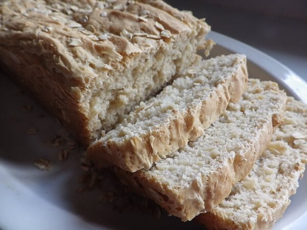 High Fiber Bread Machine Recipe
 Light Oat Bread