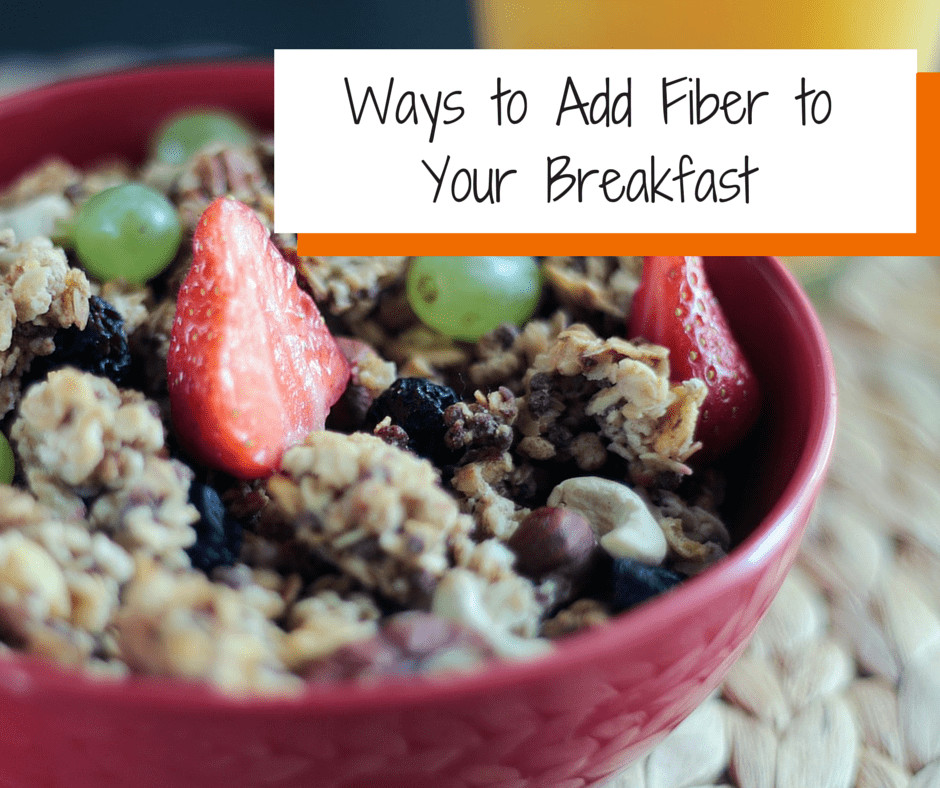 High Fiber Breakfast Recipe
 high fiber breakfast foods