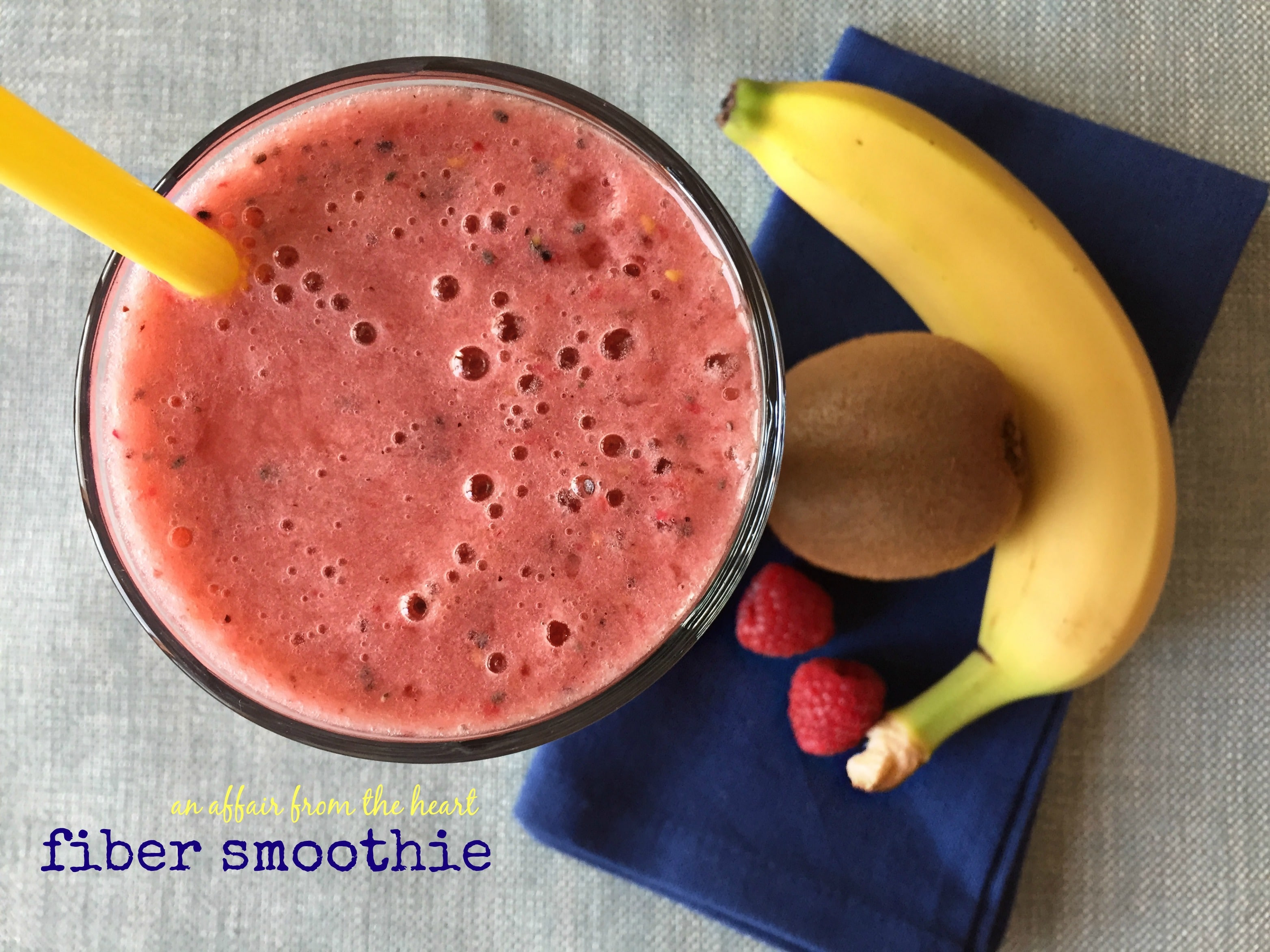 High Fiber Breakfast Smoothies
 Fiber Smoothie