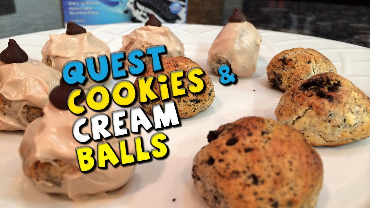 High Fiber Cookie Recipes
 QUEST Cookies & Cream Balls Recipe High Fiber