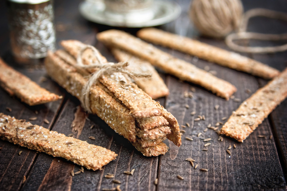 High Fiber Crackers
 Pump Up the Fiber In Your Diet