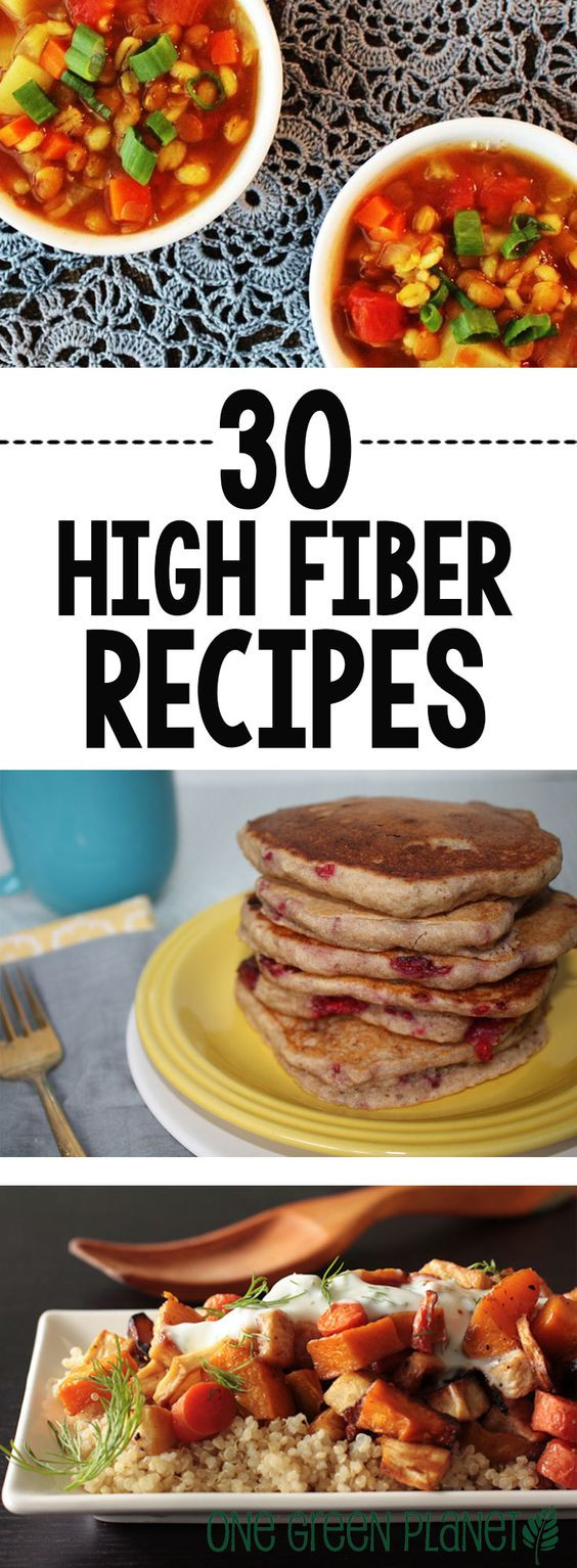 High Fiber Diets Recipes
 High fiber recipes Fiber and Vegans on Pinterest