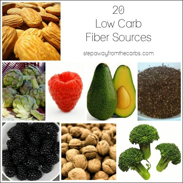 High Fiber Low Carb Recipes
 20 Low Carb Fiber Sources Step Away From The Carbs