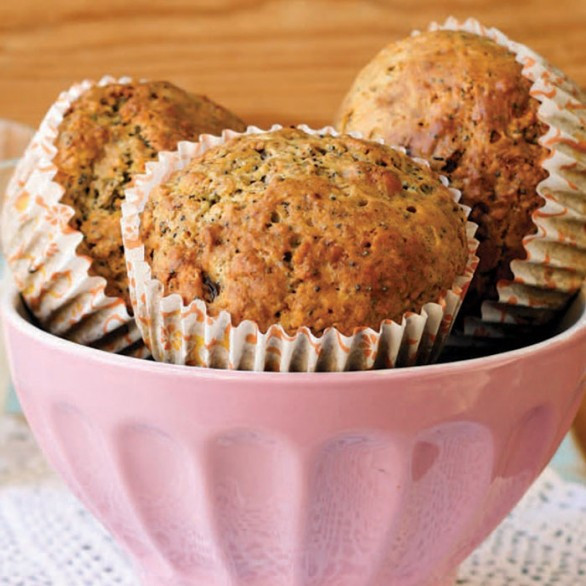 High Fiber Muffin Recipes
 Healthy High Fiber Recipe Banana Date Chia Seed Muffins