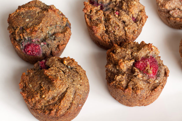 High Fiber Muffin Recipes
 Movin Along Raspberry Fiber Muffins