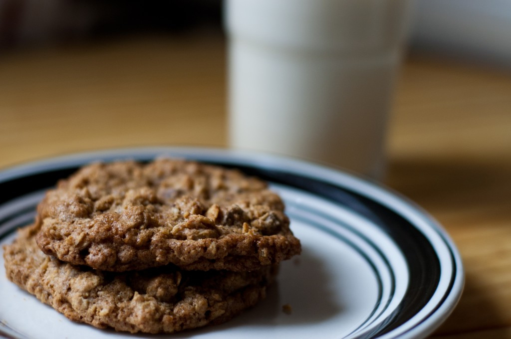 High Fiber Oatmeal Cookies
 High Fiber Oatmeal Cookies