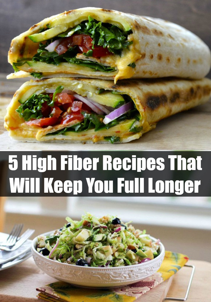High Fiber Recipes For Dinner
 5 High Fiber Recipes That Will Keep You Full Longer