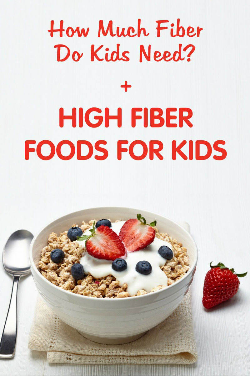 High Fiber Recipes For Toddlers
 High Fiber Foods for Kids How Much Fiber Do Kids Need