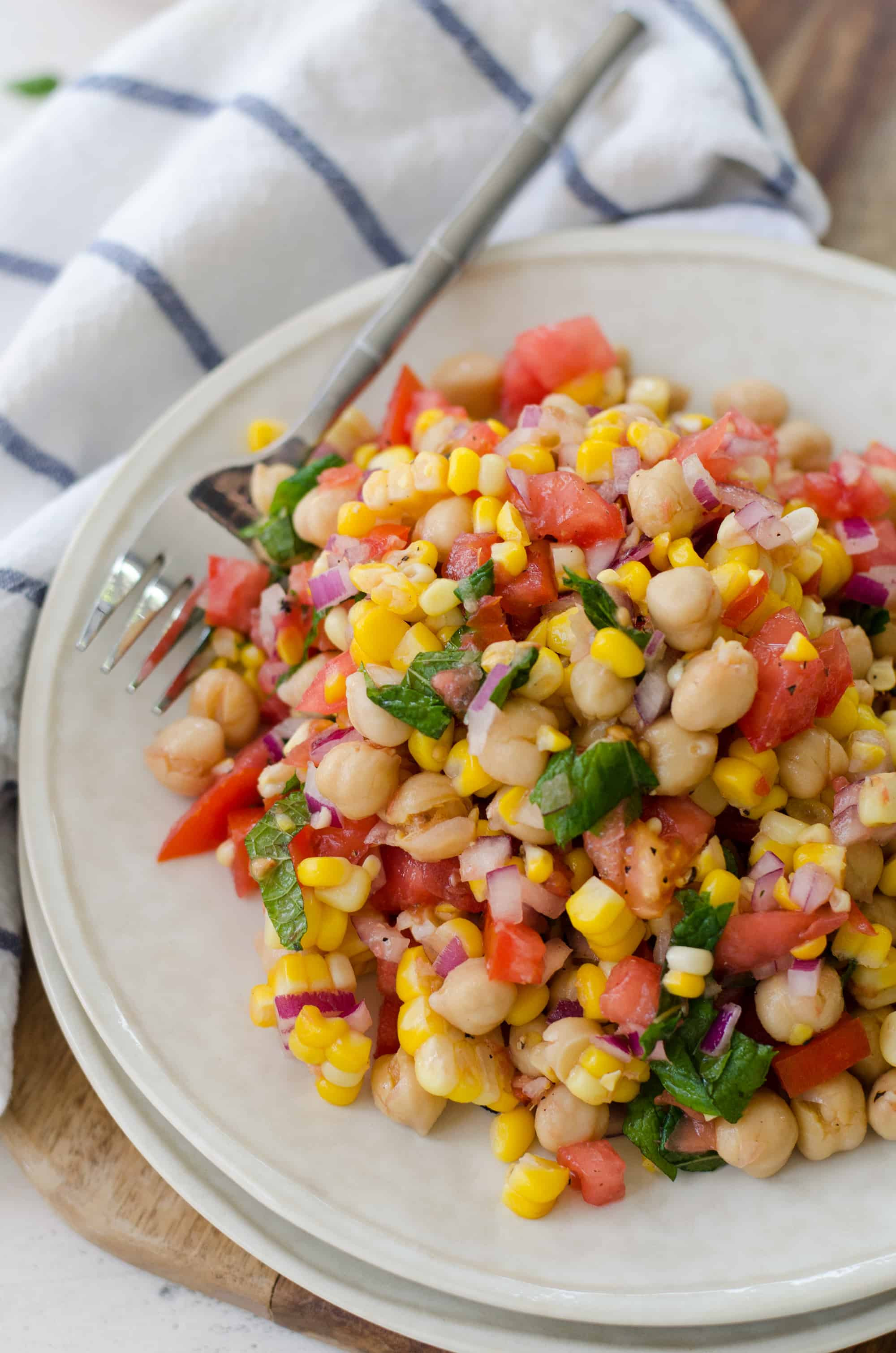 High Fiber Side Dishes
 Corn Tomato and Mint Salad Delish Knowledge