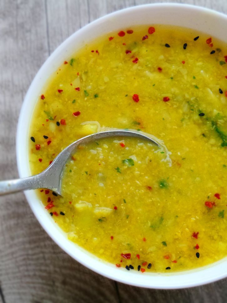 Broccoli and Red Lentil Detox Soup