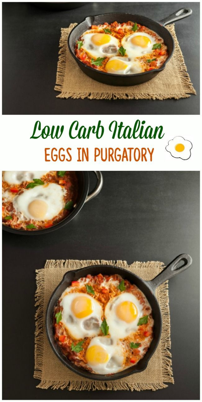 High Protein Low Carb Breakfast Without Eggs
 Low Carb Italian Eggs In Purgatory Recipe