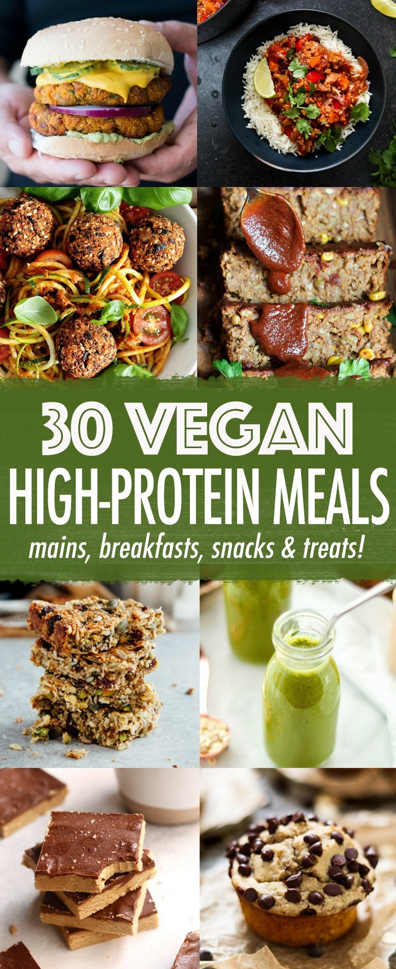 High Protein Vegetarian Food
 30 High protein Vegan Meals Wallflower Kitchen