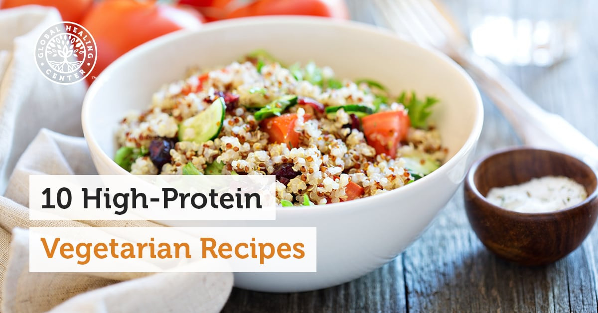 High Protein Vegetarian Food
 10 High Protein Ve arian Recipes