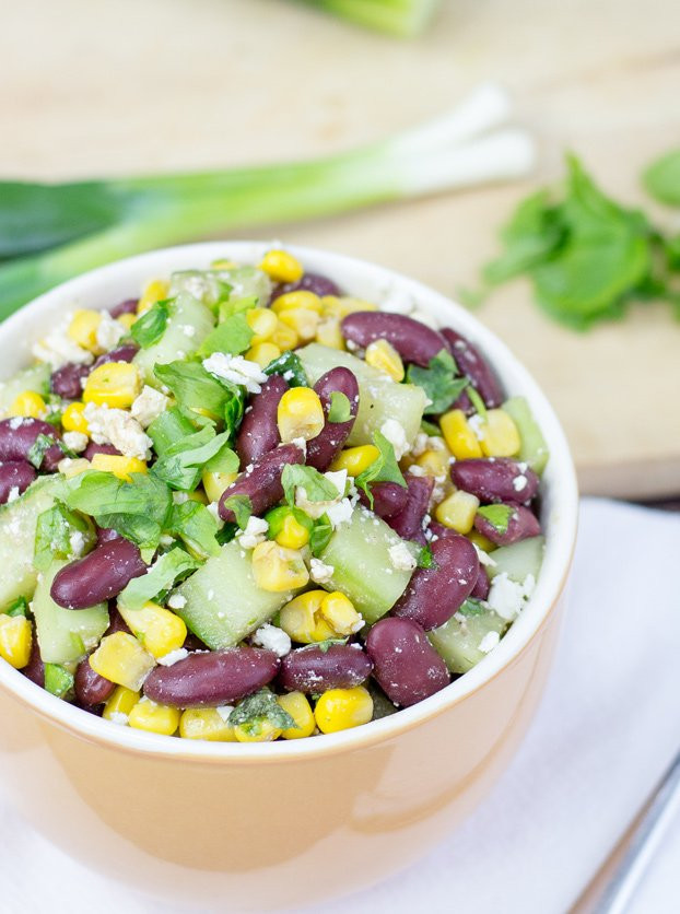 High Protein Vegetarian Salad
 High Protein Kidney Bean Salad