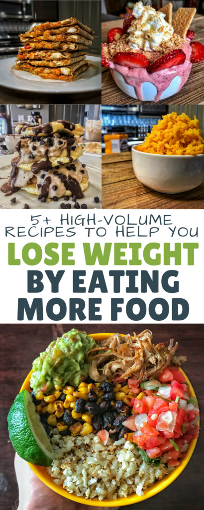 High Volume Low Calorie Recipes
 5 Easy High Volume Recipes for Fat Loss and Healthy Eating