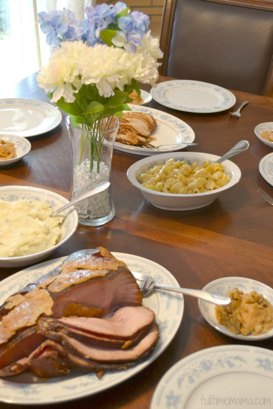 Honeybaked Ham Easter Dinner
 Easter Dinner Made Easy Plus Tips on Making Easter Stress