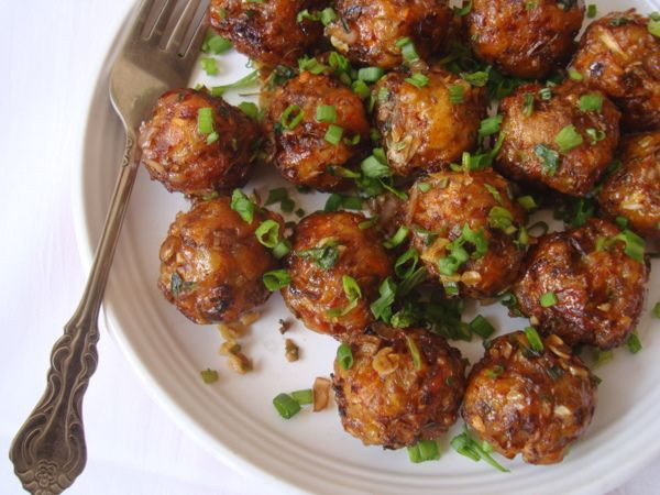 Indian Vegetarian Appetizers
 Ve able Manchurian Recipe