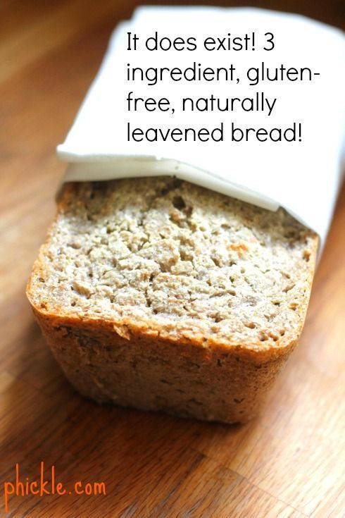 Ingredients In Gluten Free Bread
 3 ingre nt gluten free bread No more gums or additives