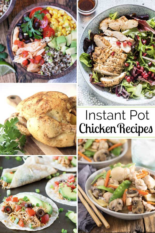 Instant Pot Chicken Recipes Healthy
 Healthy Instant Pot Chicken Recipes Two Healthy Kitchens