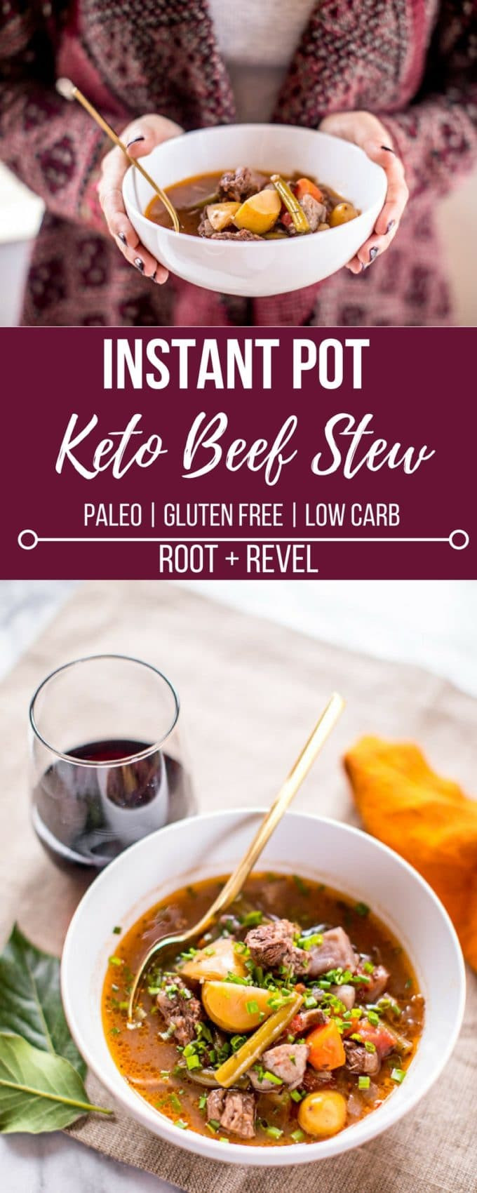 Instant Pot Keto Recipes
 Keto Beef Stew in the Instant Pot or Slow Cooker