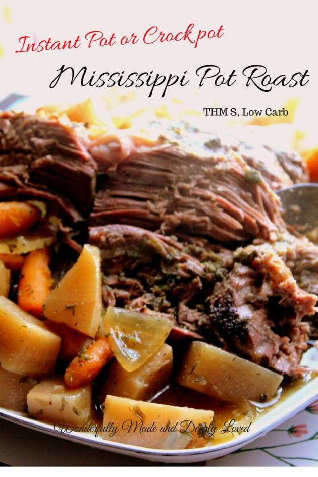 Instant Pot Low Calorie Recipes
 Instant Pot Mississippi Pot Roast Wonderfully Made and