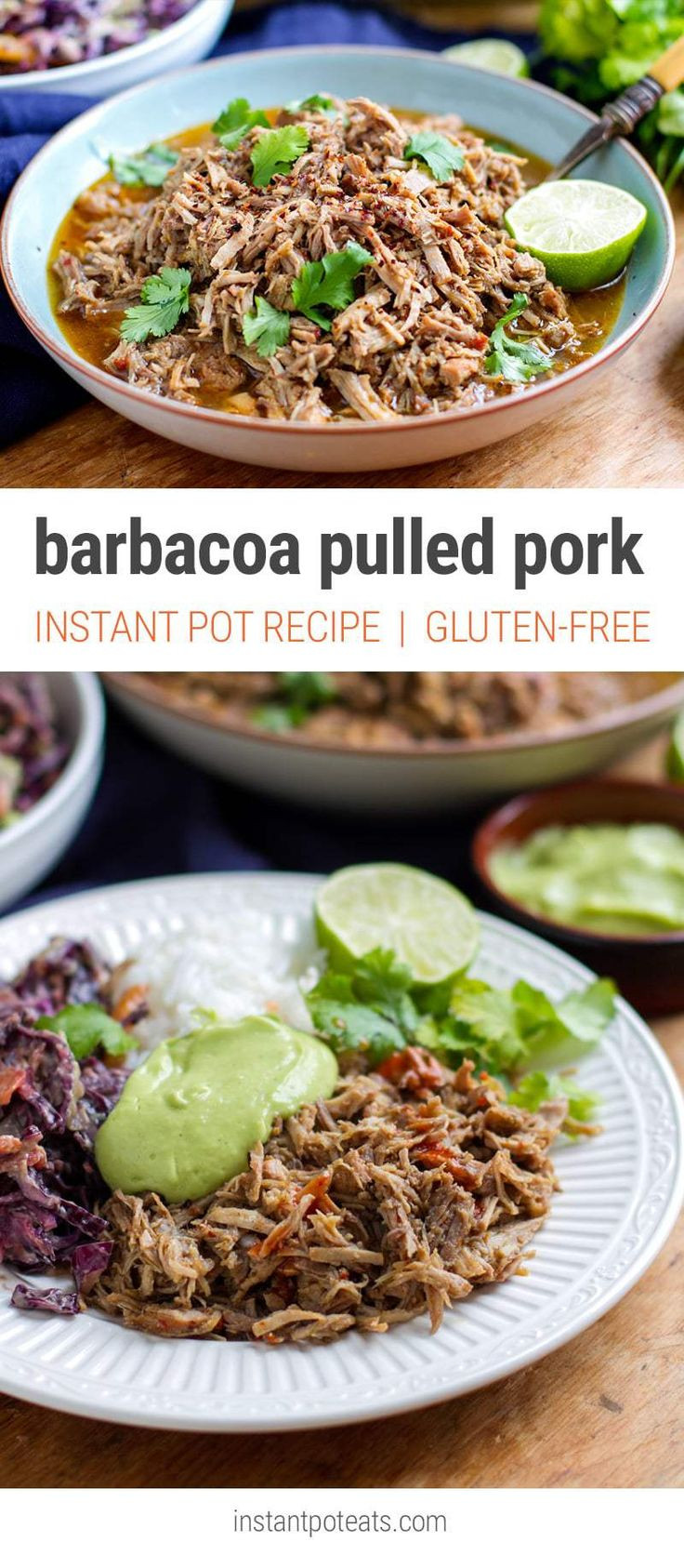 Instant Pot Low Fat Recipes
 Barbacoa Inspired Pulled Pork Instant Pot