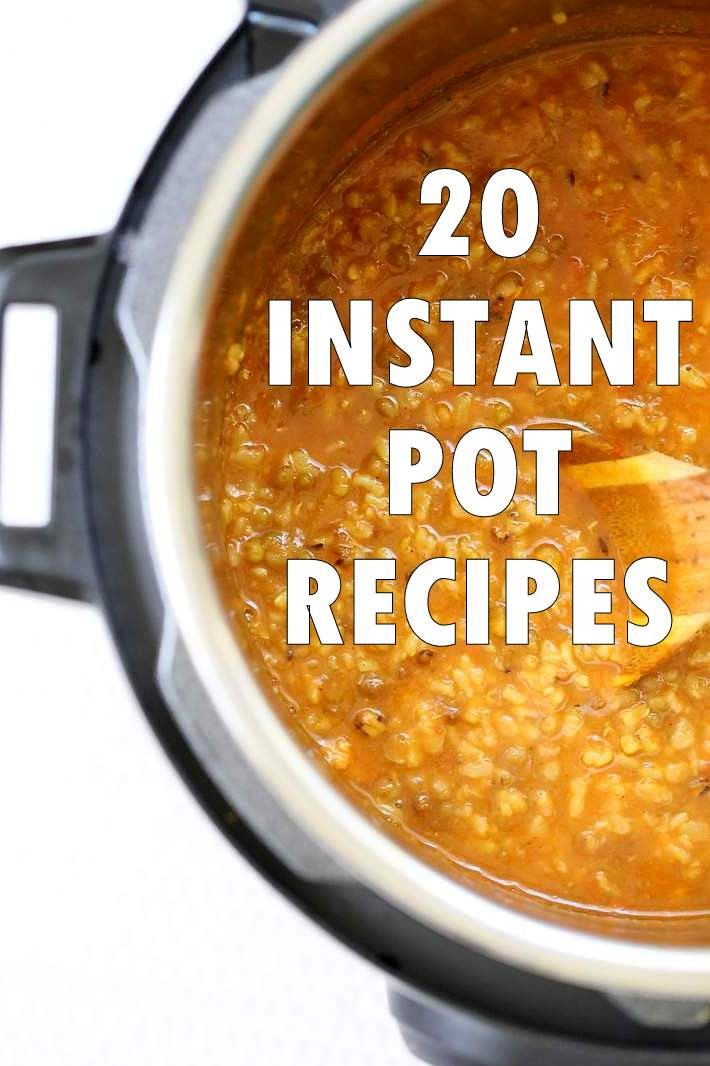 Instant Pot Vegetarian Recipes
 20 Vegan Instant Pot Recipes Vegan Richa