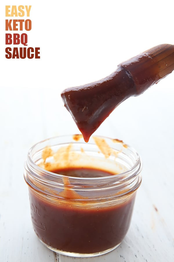 Is Bbq Sauce Keto
 Easy Sugar Free BBQ Sauce Recipe