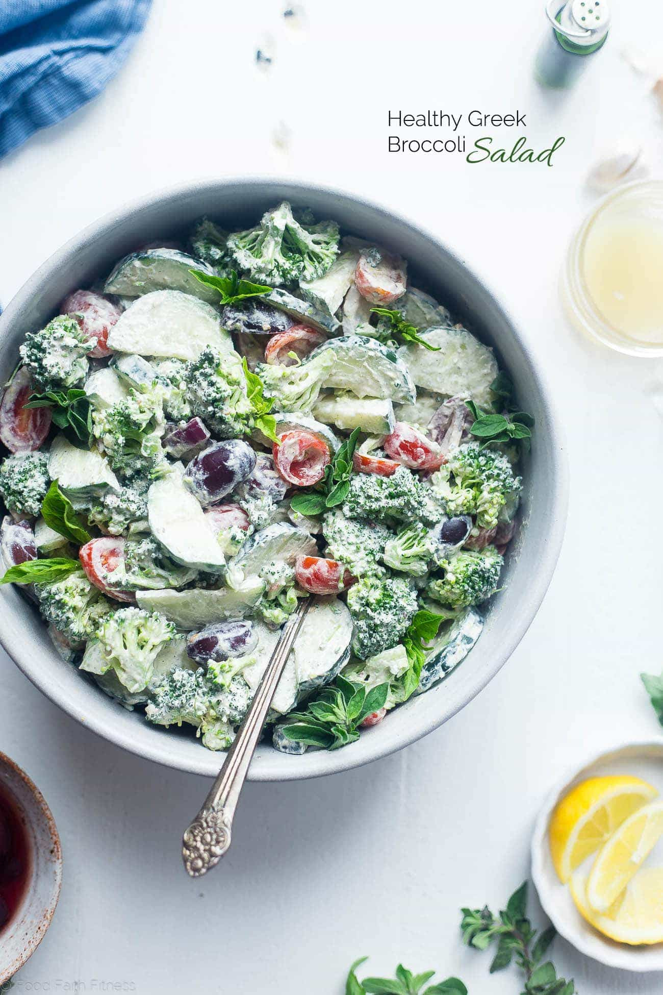 Is Broccoli Healthy
 Greek Healthy Broccoli Salad Food Faith Fitness