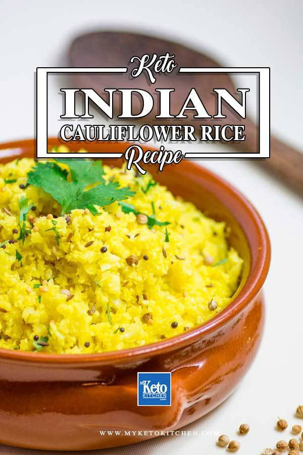 Is Brown Rice Keto
 Indian Cauliflower Rice Recipe Fragrant Keto
