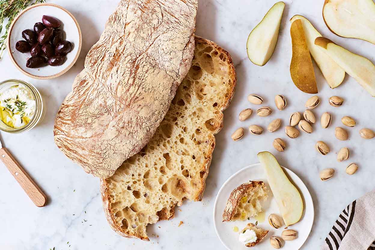 Is Ciabatta Bread Gluten Free
 Rustic Italian Ciabatta Recipe
