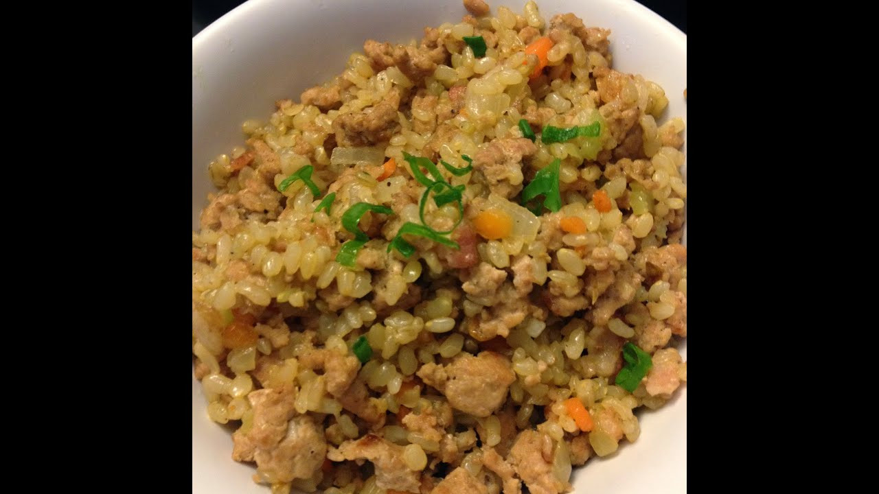 Is Ground Turkey Healthy
 Brown rice stir fry with ground turkey Healthy eating