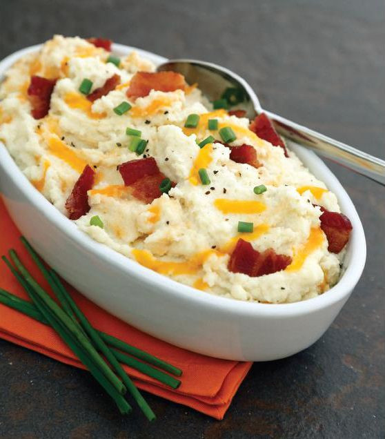 Is Mashed Potatoes Good For Weight Loss
 Bacon & Cheddar Mock Mashed Potatoes Recipe